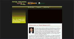 Desktop Screenshot of festaitaliana-homburg.de